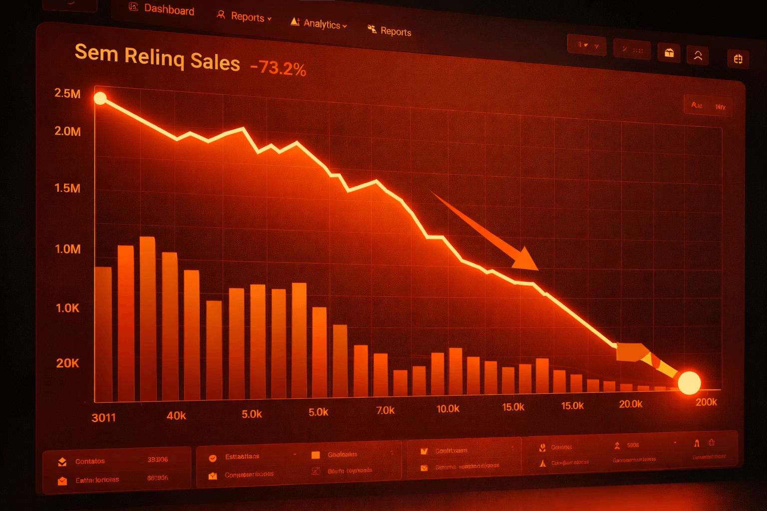 Operação comercial desorganizada sem o CRM RelinqSales